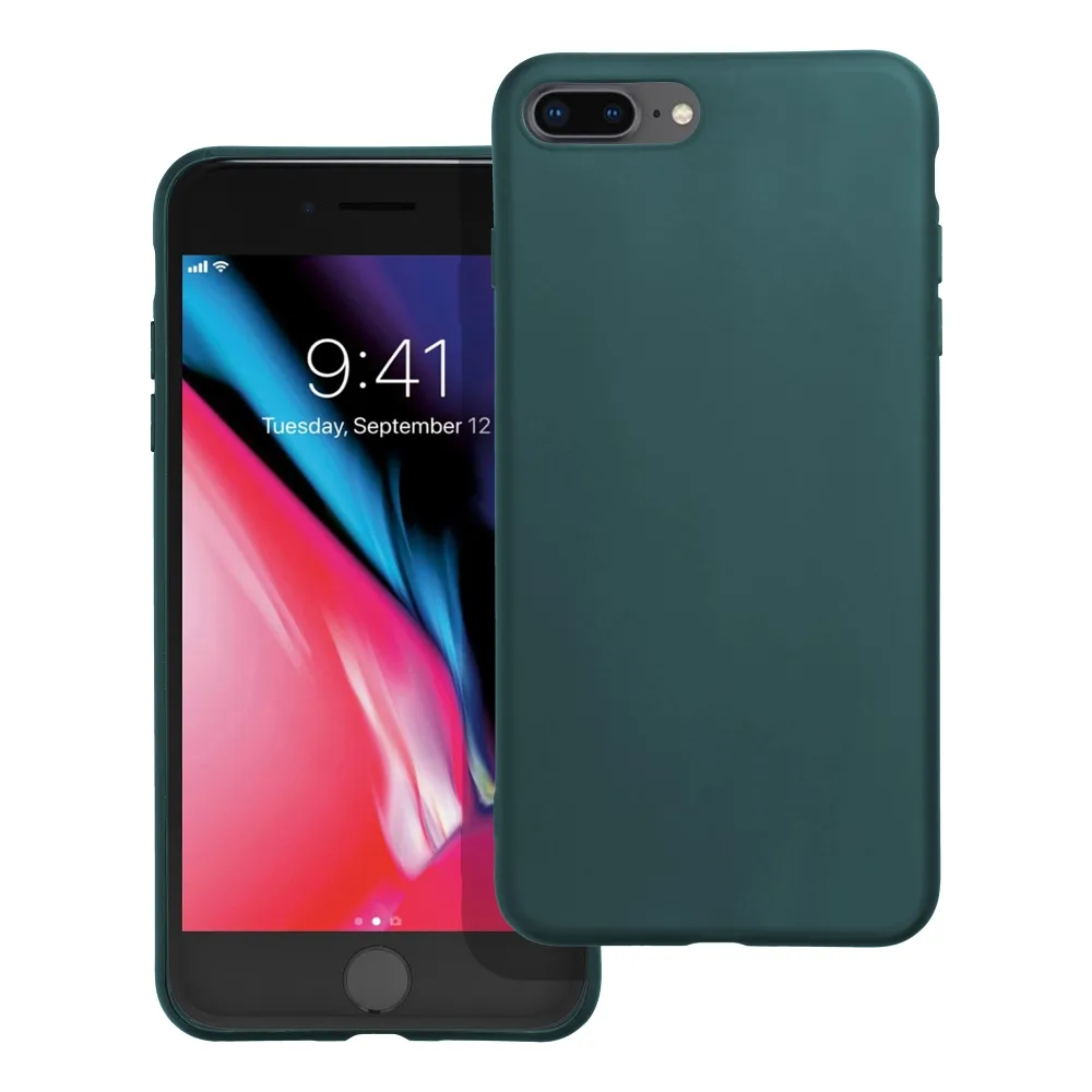MATT case for IPHONE 7 Plus / 8 Plus dark green