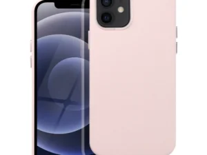 LEATHER MAG COVER case for IPHONE 12 sand pink