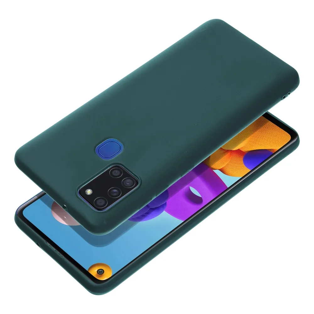 MATT case for SAMSUNG A21S dark green - Image 2