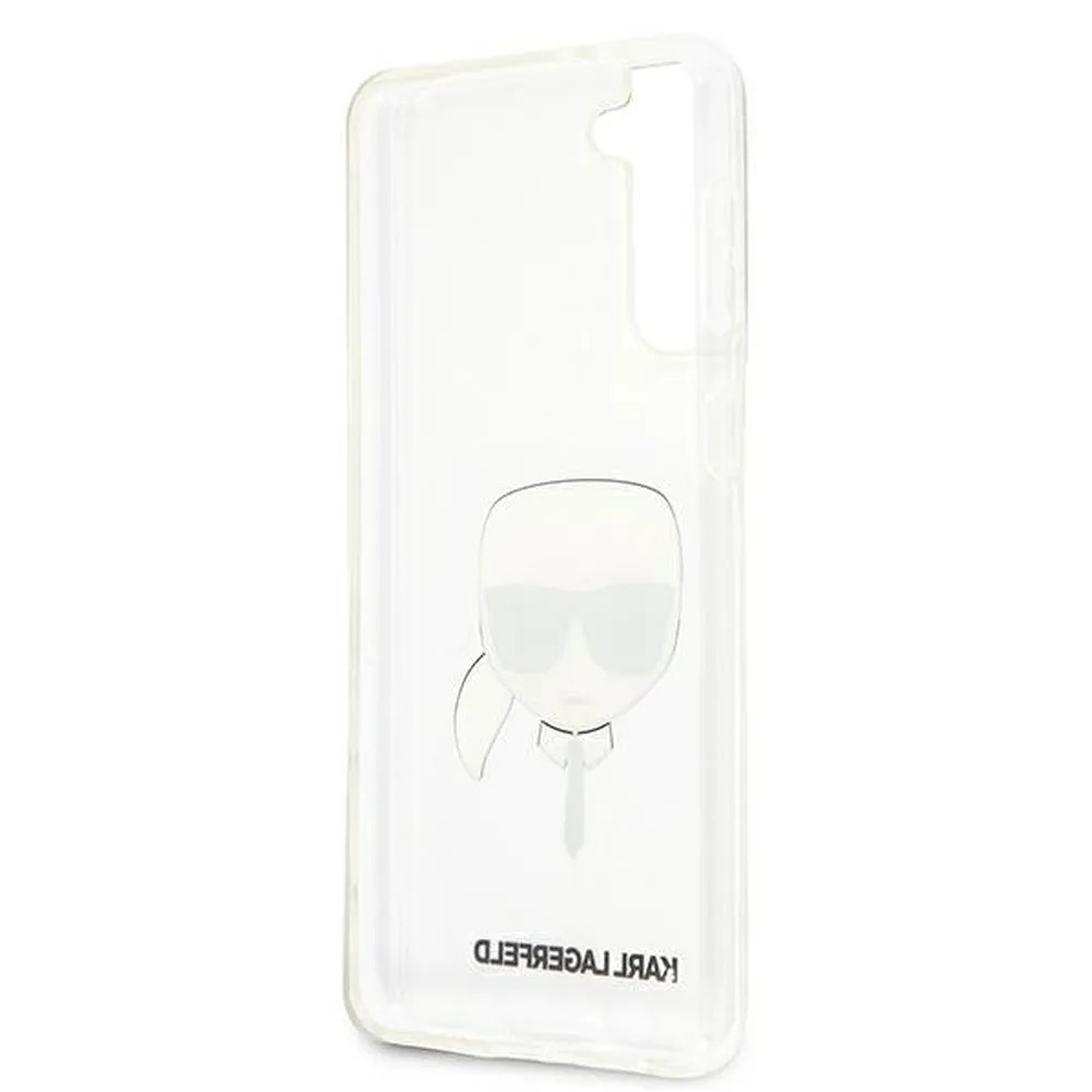 KARL LAGERFELD case for SAMSUNG S21 Plus KLHCS21MKTR (Karl's Head) transparent - 7. kép