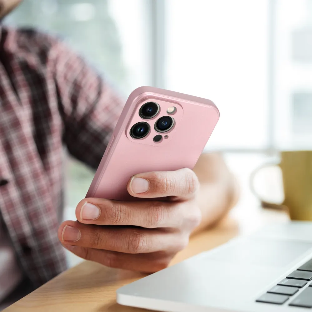 METALLIC Case for IPHONE 13 pink - Image 14