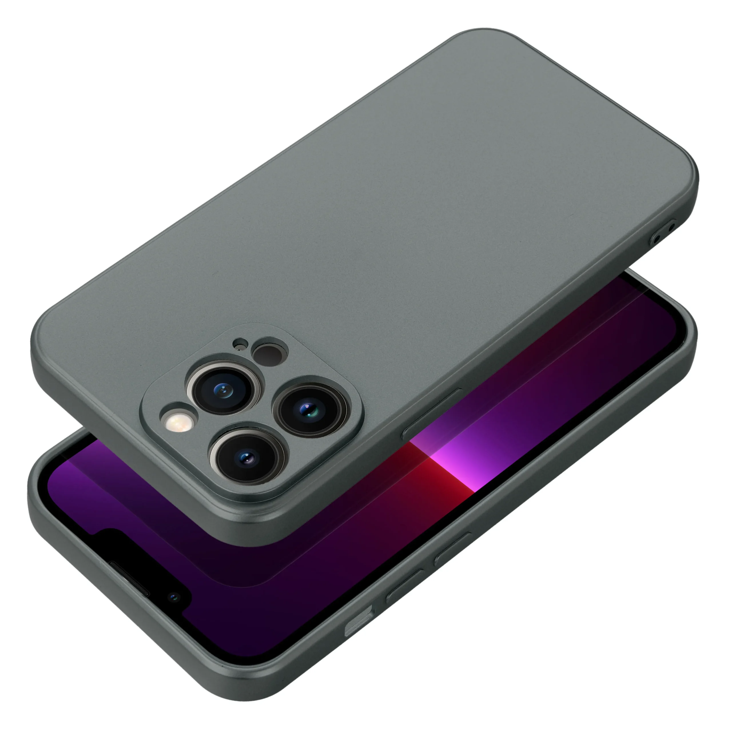 METALLIC Case for IPHONE 7 / 8 / SE 2020 / SE 2022 grey - Image 3