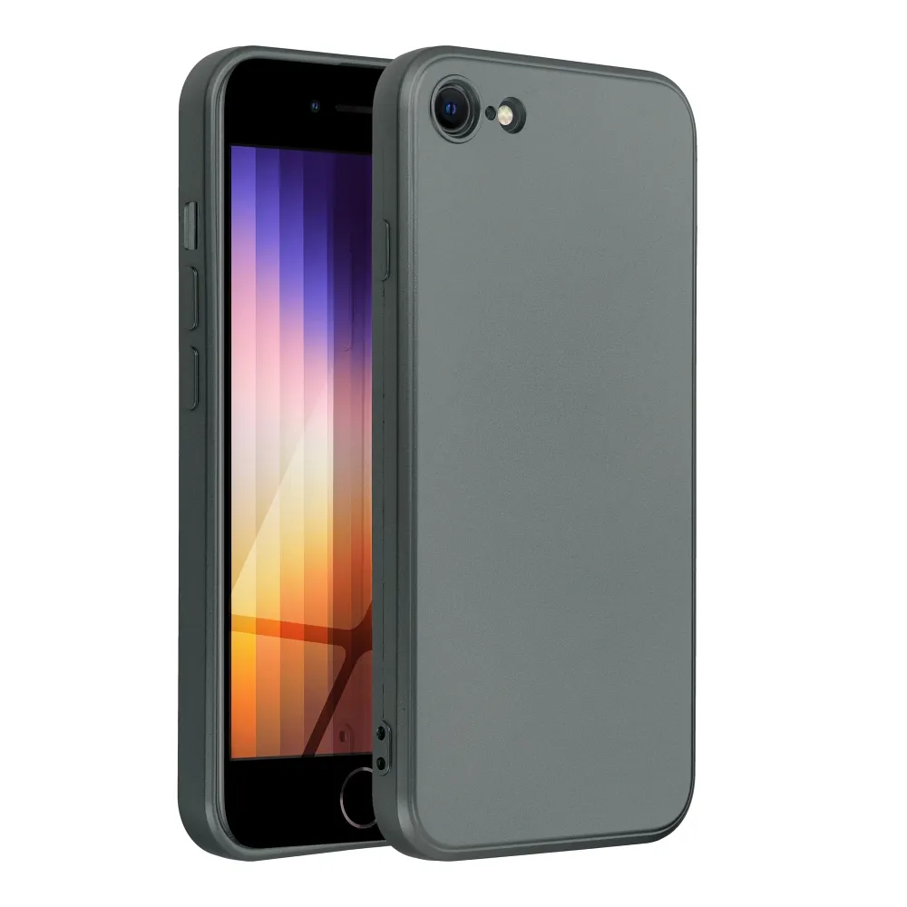 METALLIC Case for IPHONE 7 / 8 / SE 2020 / SE 2022 grey - Image 2