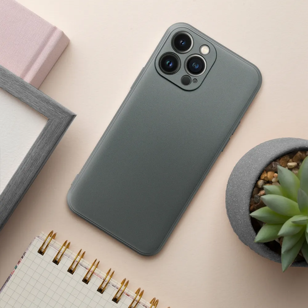 METALLIC Case for IPHONE 7 / 8 / SE 2020 / SE 2022 grey - Image 4