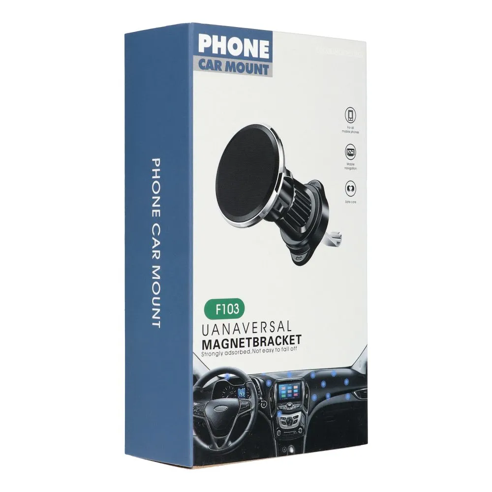 Car holder magnetic for air vent F103 black - Image 7