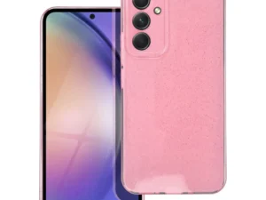 CLEAR CASE 2 mm BLINK for SAMSUNG A54 5G pink
