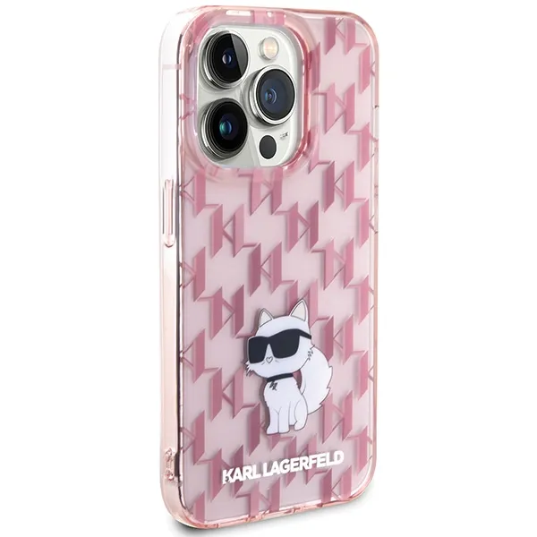 KARL LAGERFELD case for IPHONE 15 Pro Max KLHCP15XHNCMKLP (Monogram) pink - Image 7