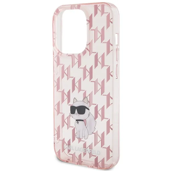 KARL LAGERFELD case for IPHONE 15 Pro Max KLHCP15XHNCMKLP (Monogram) pink - Image 3