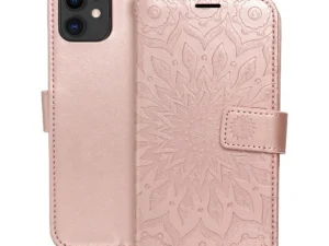 MEZZO Book case for IPHONE 11 mandala rose gold