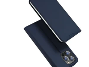 DUX DUCIS wallet case SKIN PRO for IPHONE 15 Pro Max blue