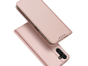 DUX DUCIS wallet case SKIN PRO for SAMSUNG A14 4G / 5G pink