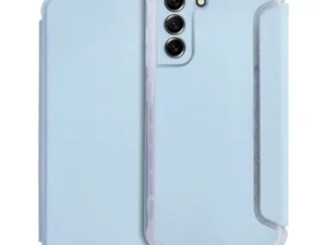 PIANO Book case for SAMSUNG S21 FE light blue