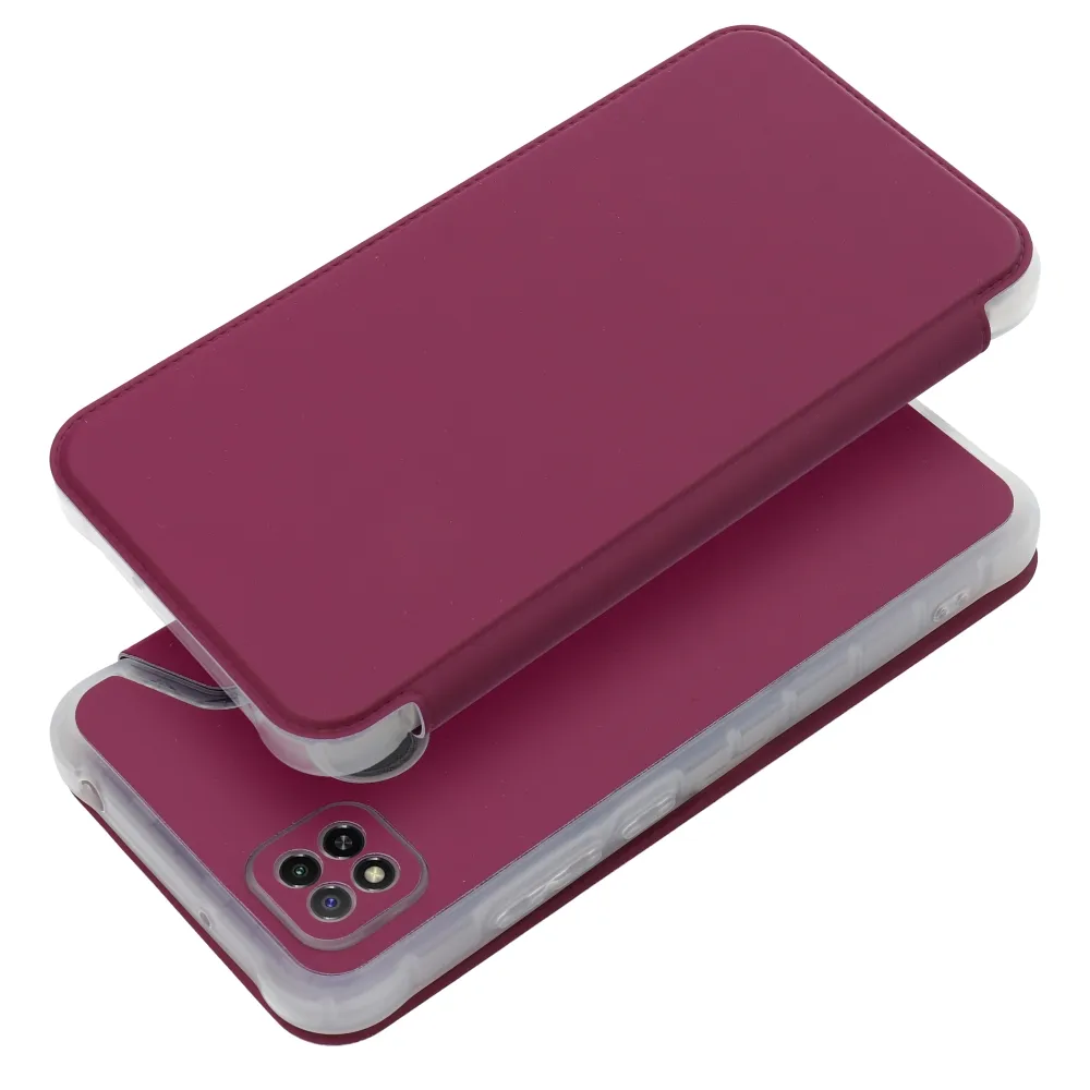 PIANO Book case for Xiaomi Redmi 9C / 9C NFC magenta - Image 2