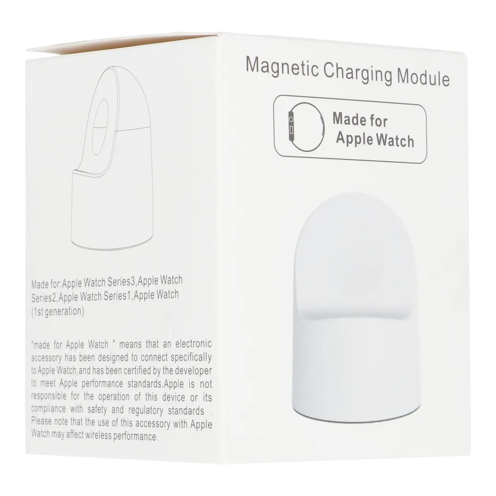 Wireless charger for Apple Watch white - Image 9