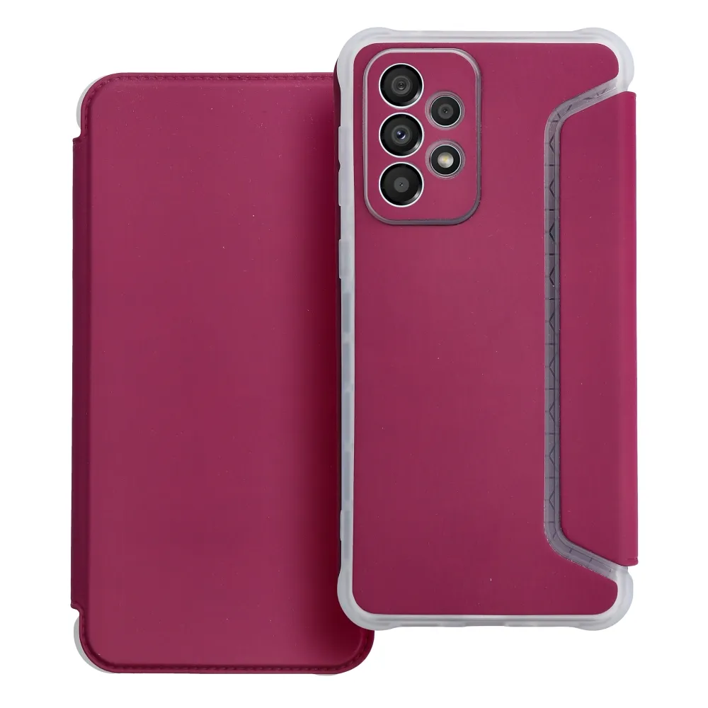 PIANO Book case for SAMSUNG A23 5G magenta