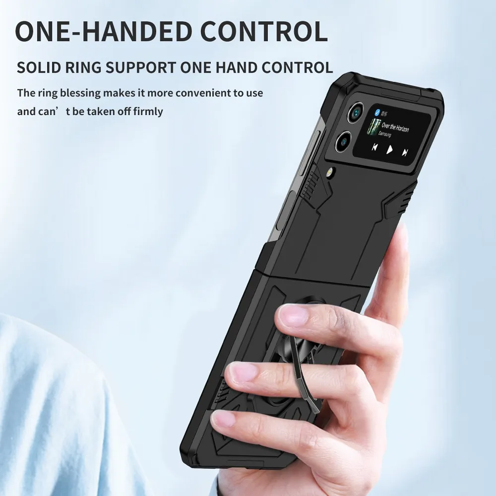 MECHA Case for SAMSUNG Galaxy Z Flip 3 5G black - Image 9
