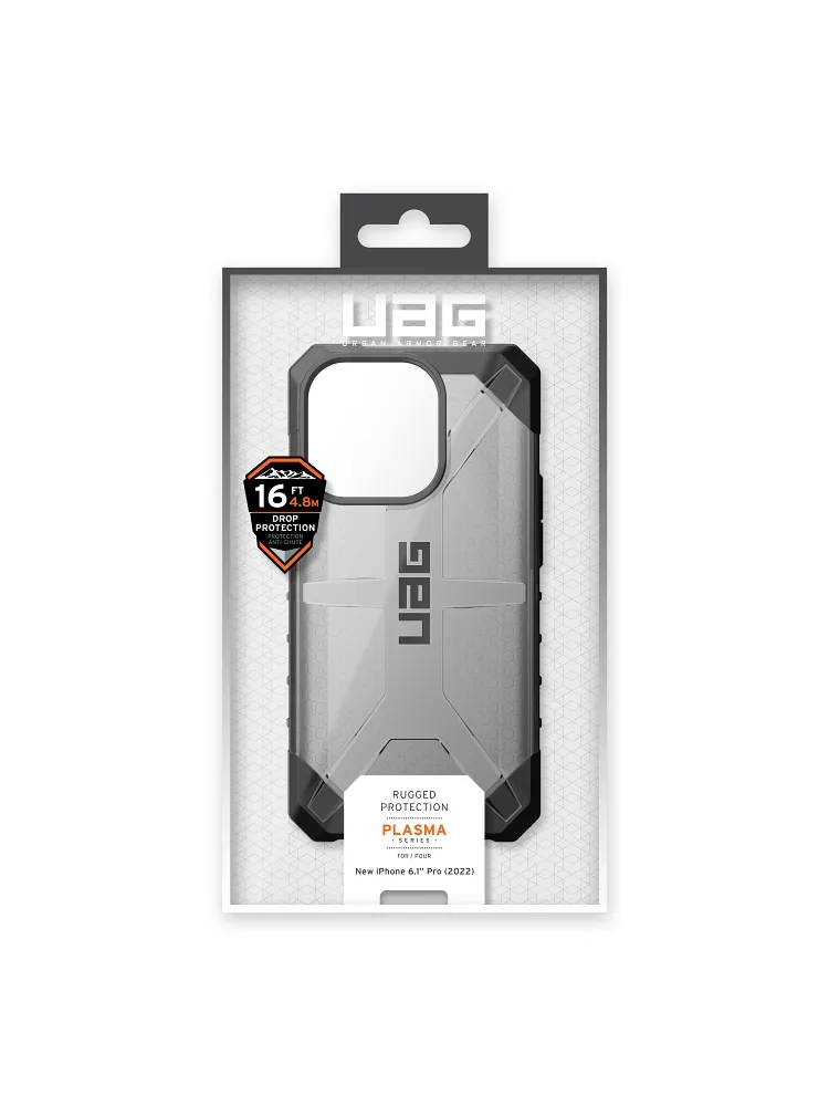 ( UAG ) Urban Armor Gear Plasma case for IPHONE 14 PRO ash - Image 18
