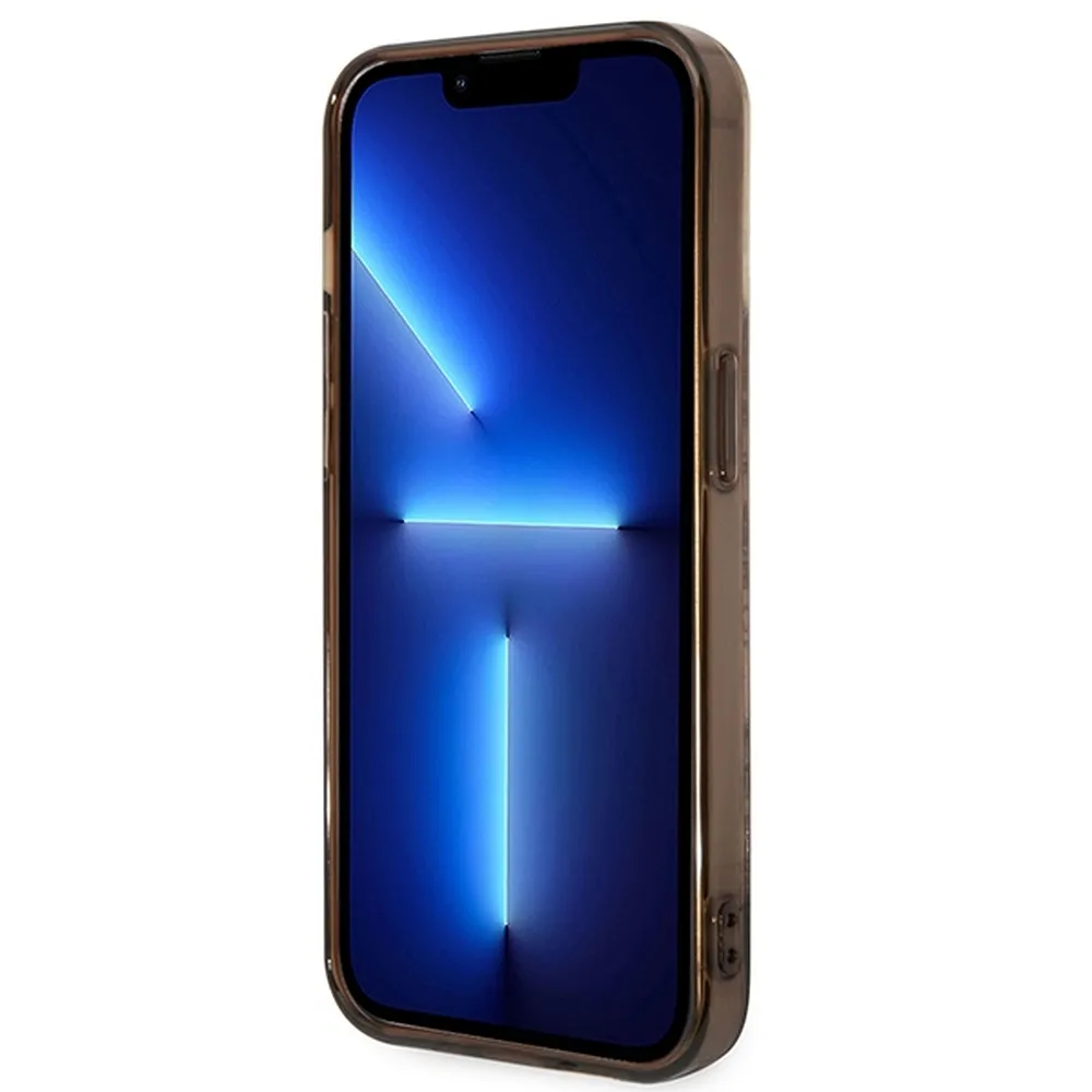 Original faceplate case GUESS GUHCP14XHGPLHC for iPhone 14 PRO MAX (IML Electro Cam TDJ / ochre) - Image 3
