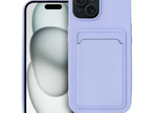 CARD case for IPHONE 15 violet