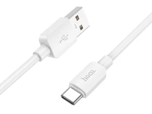 HOCO cable USB A to Type C PD 2,4A 27W X96 1 m white