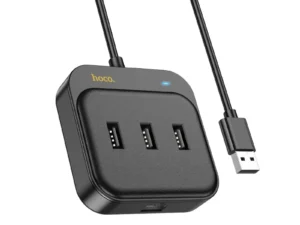 HOCO adapter HUB 4in1 USB A HB35 1,2 m black