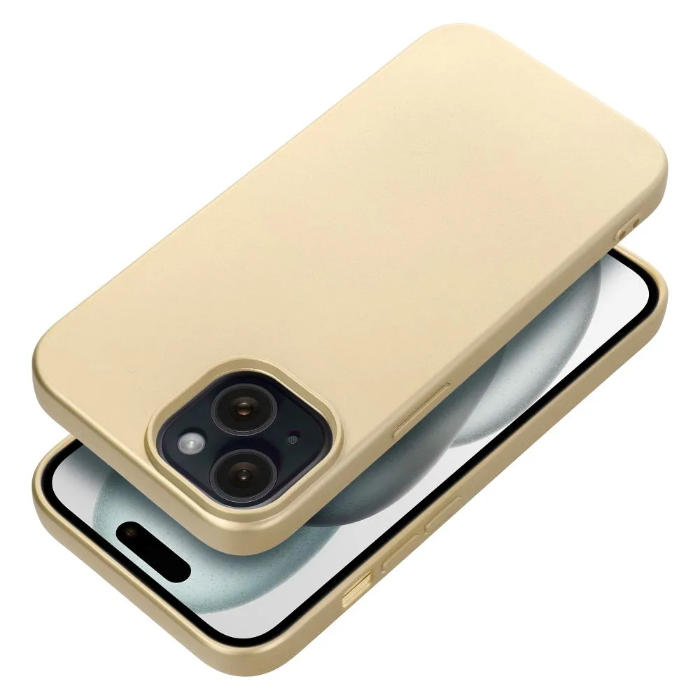 METALLIC Case for IPHONE 15 gold - Image 11