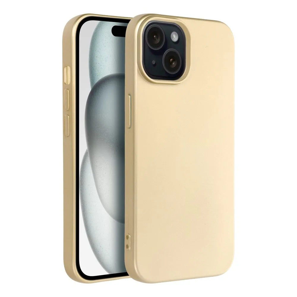 METALLIC Case for IPHONE 15 gold - Image 10