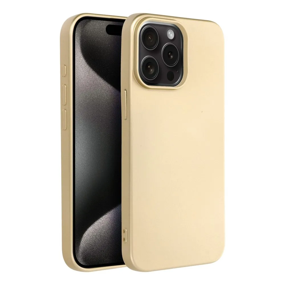 METALLIC Case for IPHONE 15 Pro Max gold - Image 10