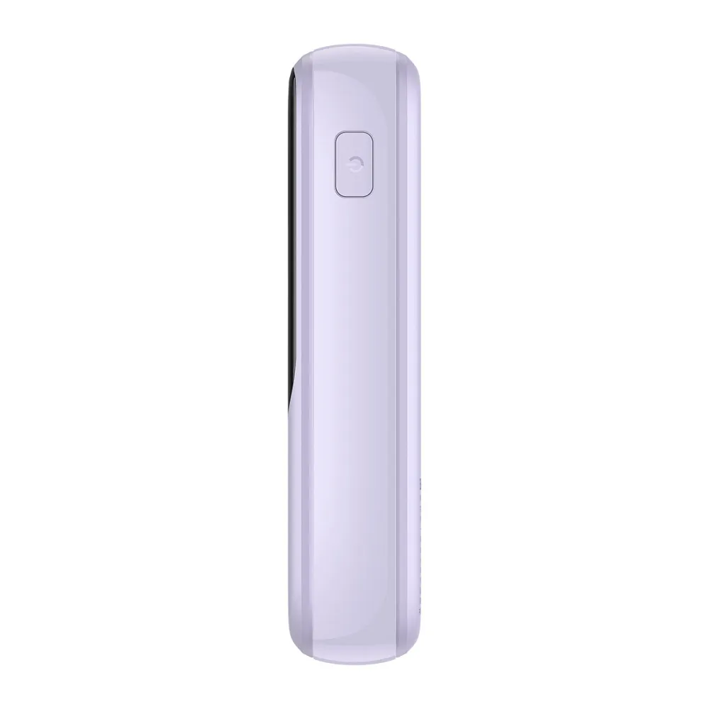 BASEUS powerbank 10 000 mAh with built-in cable Lightning + cable USB A to Type C PD QC3.0 3A 20W PPQD020005 purple - Image 3