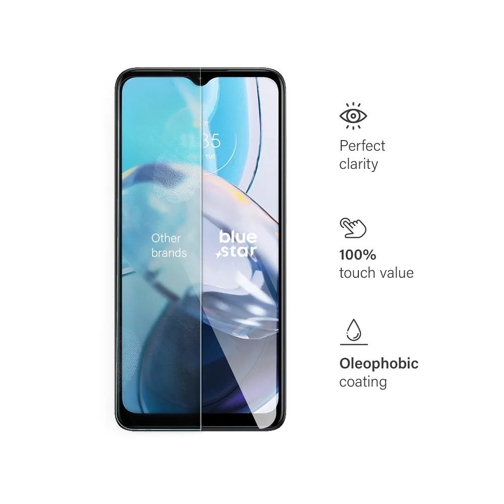Tempered Glass Blue Star - Motorola E22 - Image 5