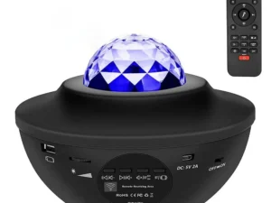 Projector STARS LED / Disco with bluetooth speaker + remote control + USB BTM0504 / HD-SPL black
