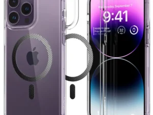 SPIGEN ULTRA HYBRID MAG for IPHONE 14 PRO MAX carbon fiber