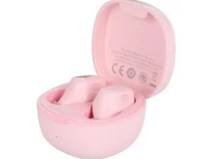 BASEUS wireless earphones bluetooth TWS Encok WM01 NGTW240004 różowe