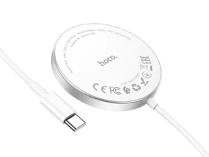 HOCO wirelles charger 3in1 Type C compatible with MagSafe 15W CW41 white