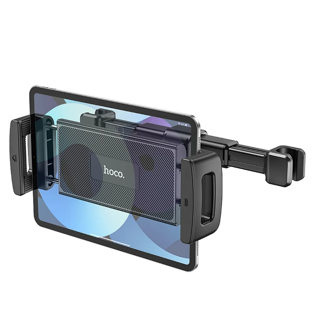 HOCO car holder for headrest (4,7"- 12,9") CA121 black - Image 2