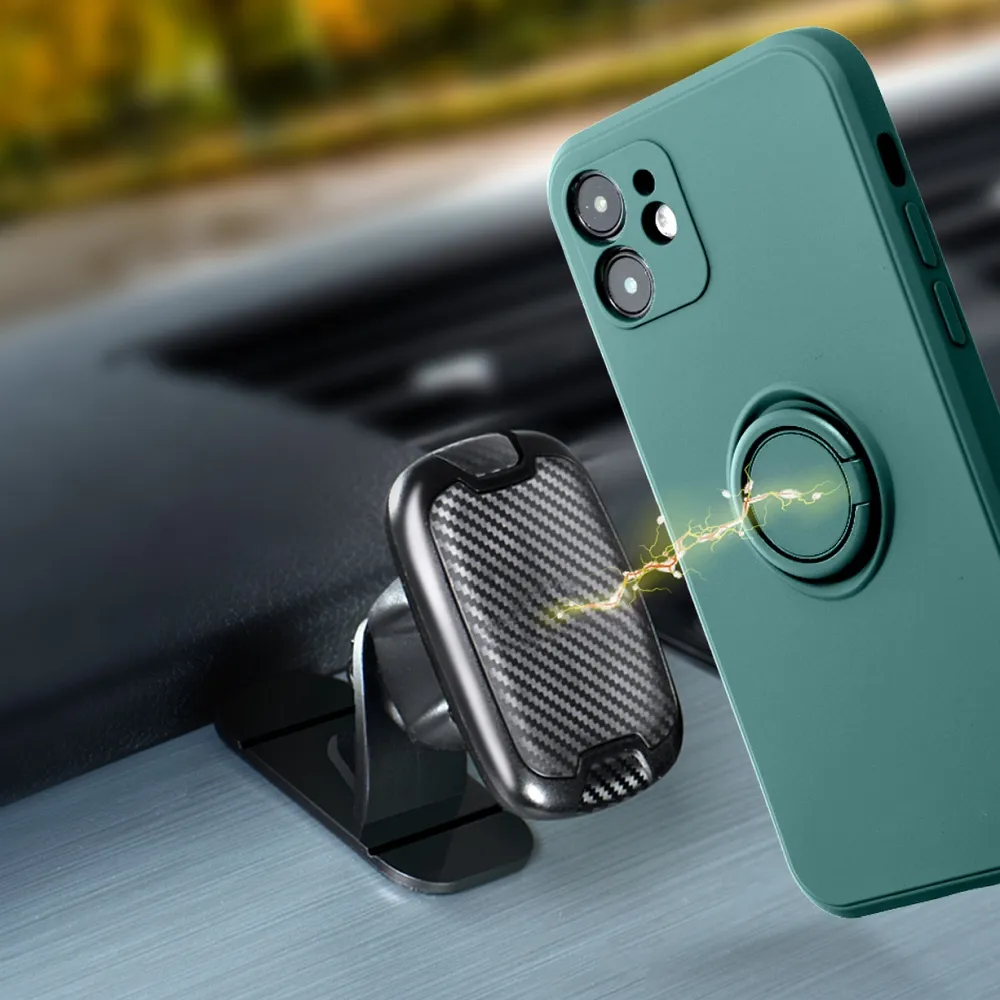 SILICONE RING case for XIAOMI Redmi A1 / Redmi A2 green - Image 9