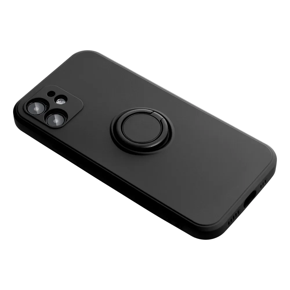 SILICONE RING case for XIAOMI Redmi A1 / Redmi A2 black - Image 6