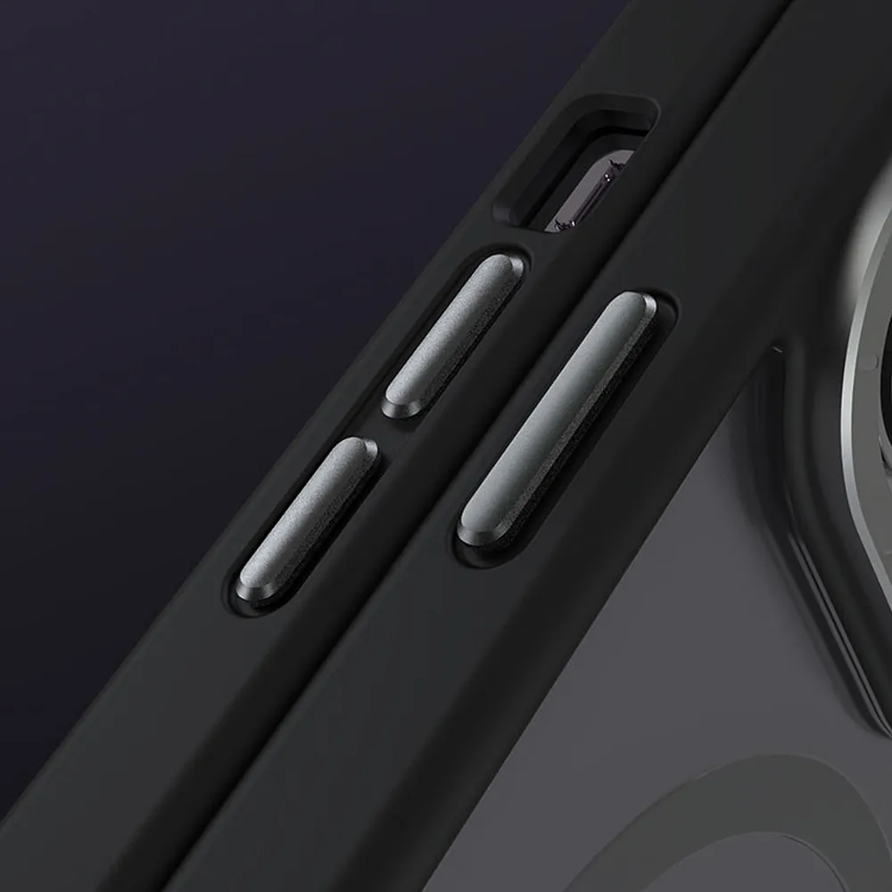 X-ONE Dropguard Magnetic Case Air (MagSafe compatible) - for Apple iPhone 14 Pro Max black - Image 6