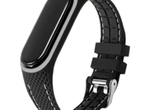 Elastomer strap LIFESTYLE for XIAOMI Mi Band 7 black (03)