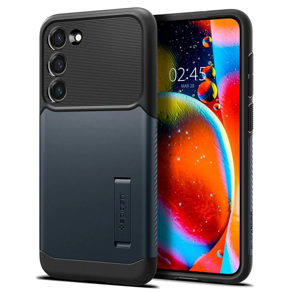 SPIGEN Slim Armor case for SAMSUNG S23 PLUS metal slate