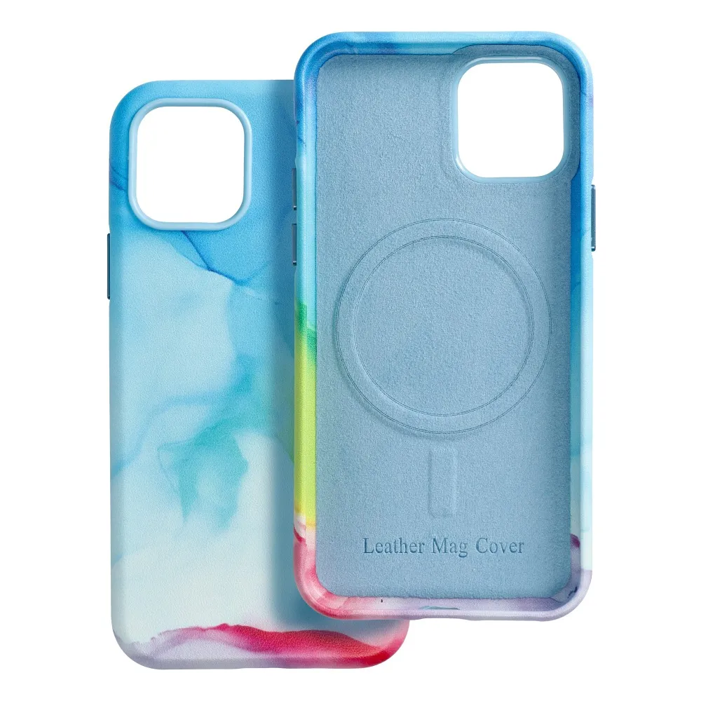 LEATHER MAG COVER case for IPHONE 11 Pro color splash - Image 7