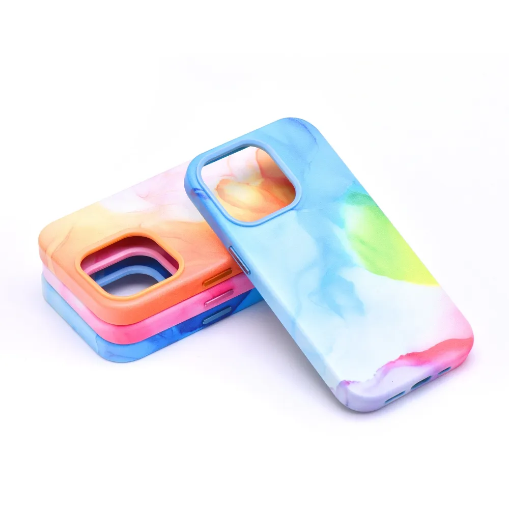 LEATHER MAG COVER case for IPHONE 11 Pro color splash - Image 8