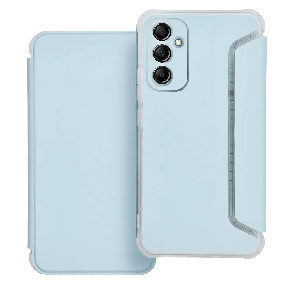 PIANO Book case for SAMSUNG A34 5G light blue