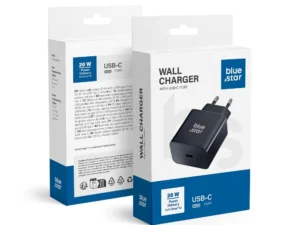 Blue Star USB-C QC3.0 PD 3A 20W TFB-TC-20WPD telefon-töltő, fekete