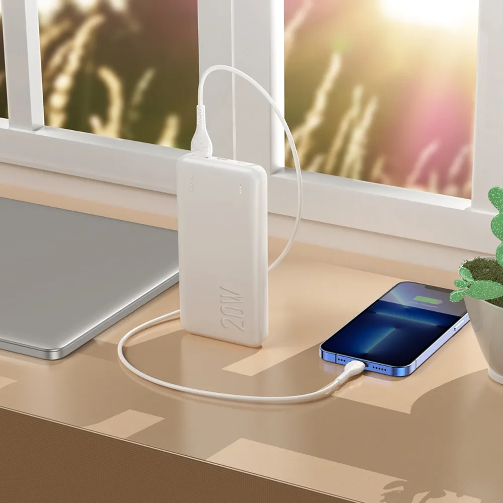 HOCO powerbank 10 000 mAh PD QC3.0 3A 20W J87 white - Image 3