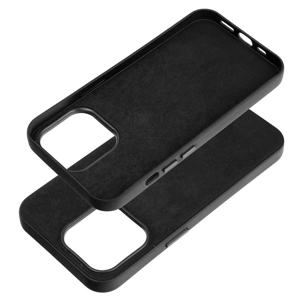 WOVEN MAG COVER case compatible with MagSafe for IPHONE 13 Pro black - Image 2