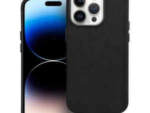 WOVEN MAG COVER case compatible with MagSafe for IPHONE 14 Pro black
