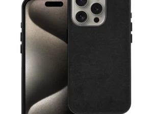 WOVEN MAG COVER case compatible with MagSafe for IPHONE 15 Pro black