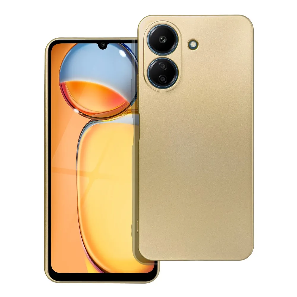 METALLIC Case for XIAOMI Redmi 13C / POCO C65 gold