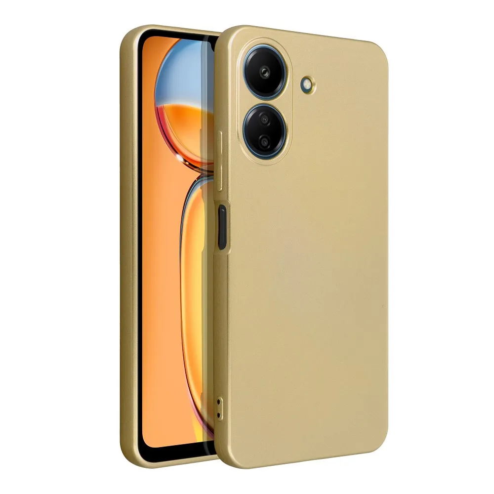 METALLIC Case for XIAOMI Redmi 13C / POCO C65 gold - Image 2